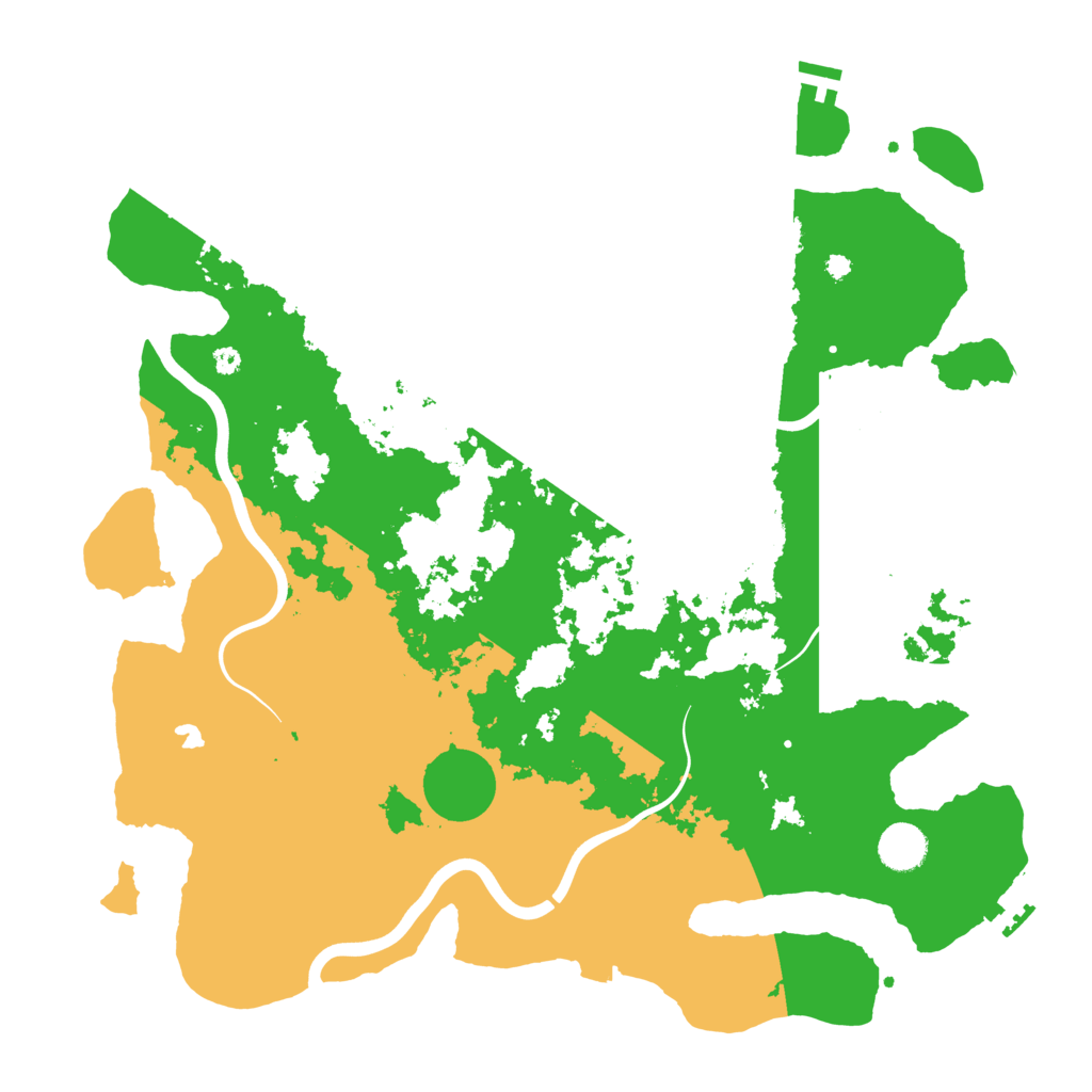 Biome Rust Map: Procedural Map, Size: 4000, Seed: 41234