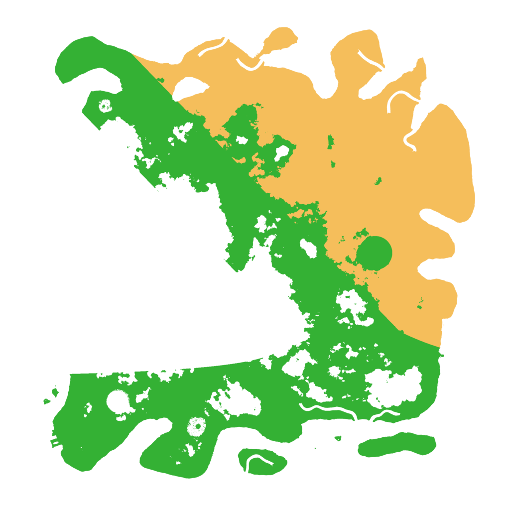 Biome Rust Map: Procedural Map, Size: 4000, Seed: 63005166