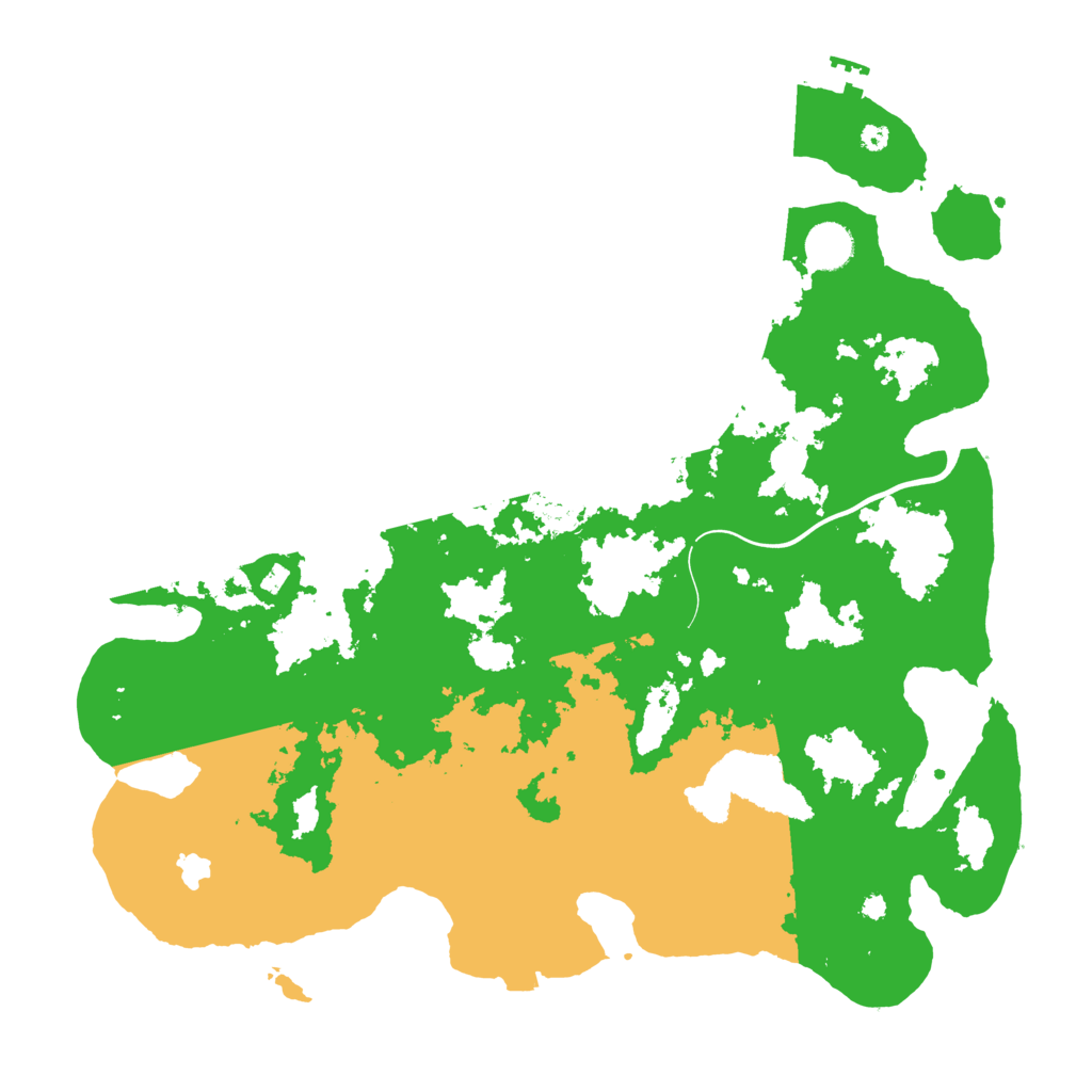 Biome Rust Map: Procedural Map, Size: 4000, Seed: 789456