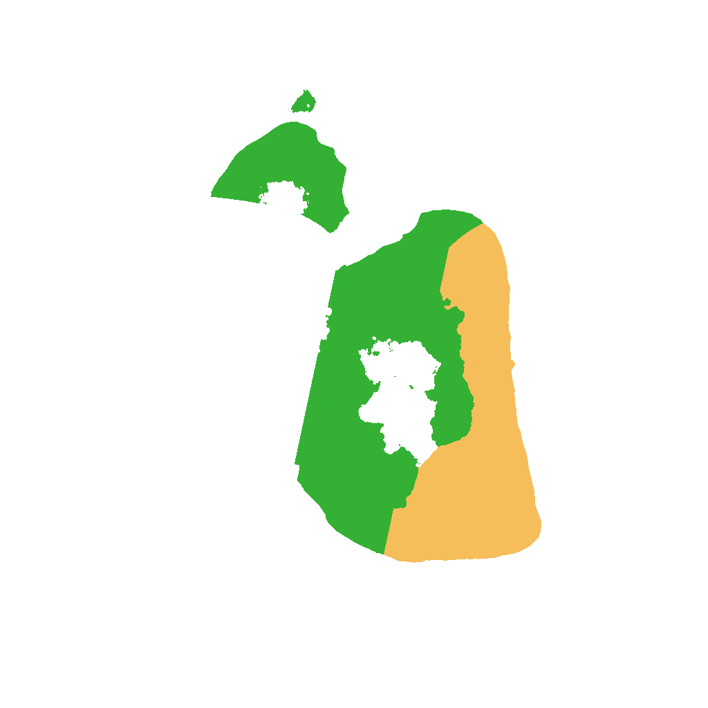 Biome Rust Map: Procedural Map, Size: 1500, Seed: 1060