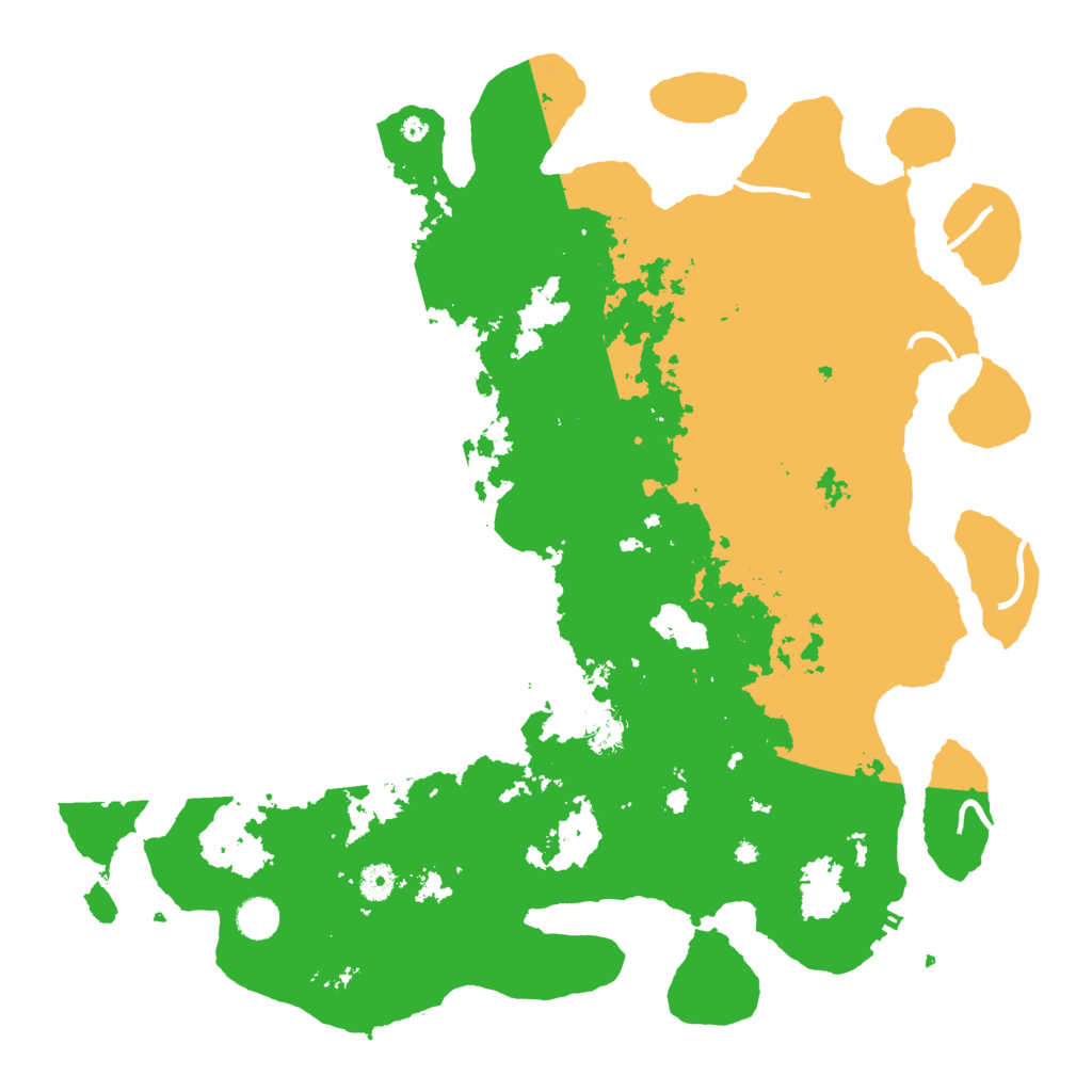 Biome Rust Map: Procedural Map, Size: 4500, Seed: 28462