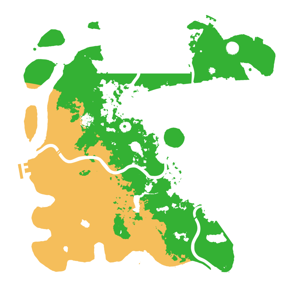 Biome Rust Map: Procedural Map, Size: 4000, Seed: 1246940303