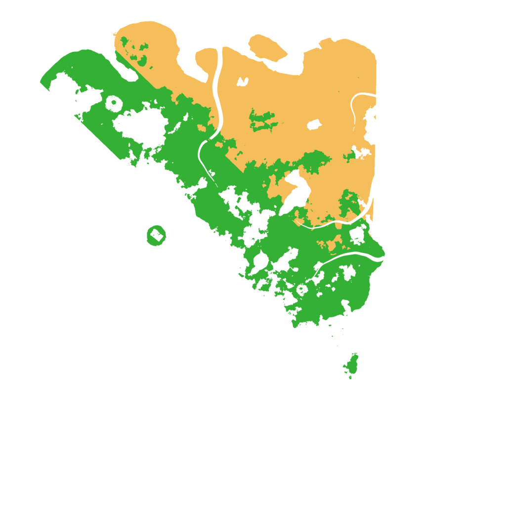 Biome Rust Map: Procedural Map, Size: 4500, Seed: 836424369