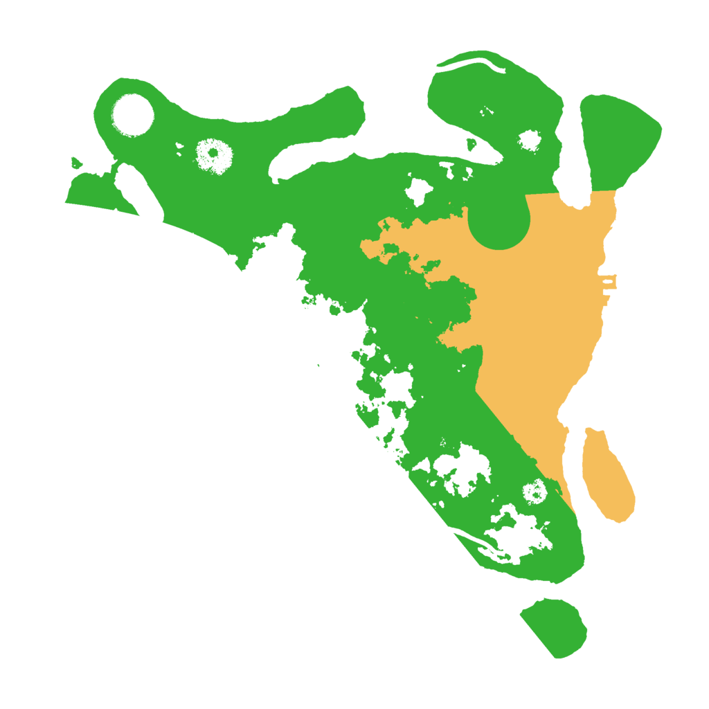 Biome Rust Map: Procedural Map, Size: 3000, Seed: 740