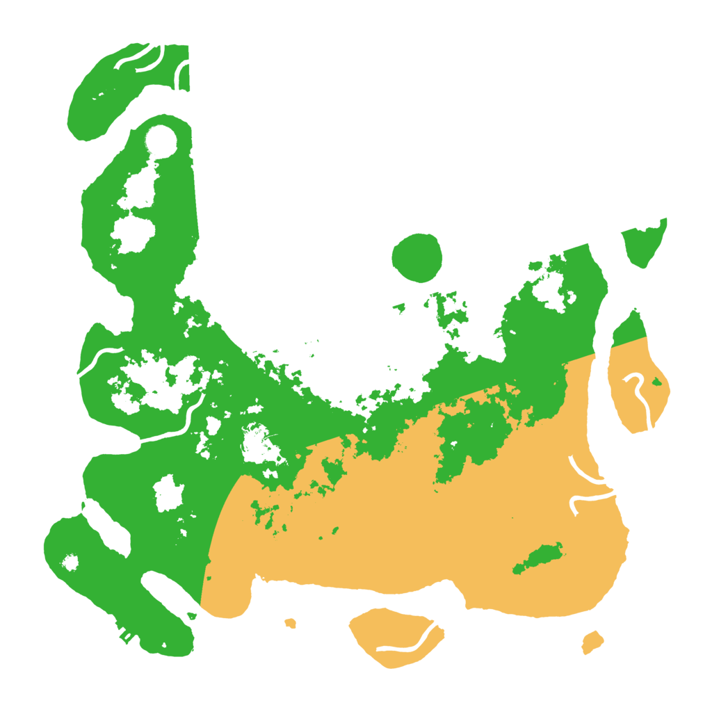 Biome Rust Map: Procedural Map, Size: 4000, Seed: 123131231