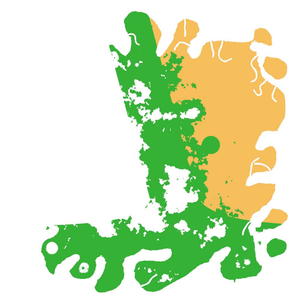 Biome Rust Map: Procedural Map, Size: 4500, Seed: 83437115