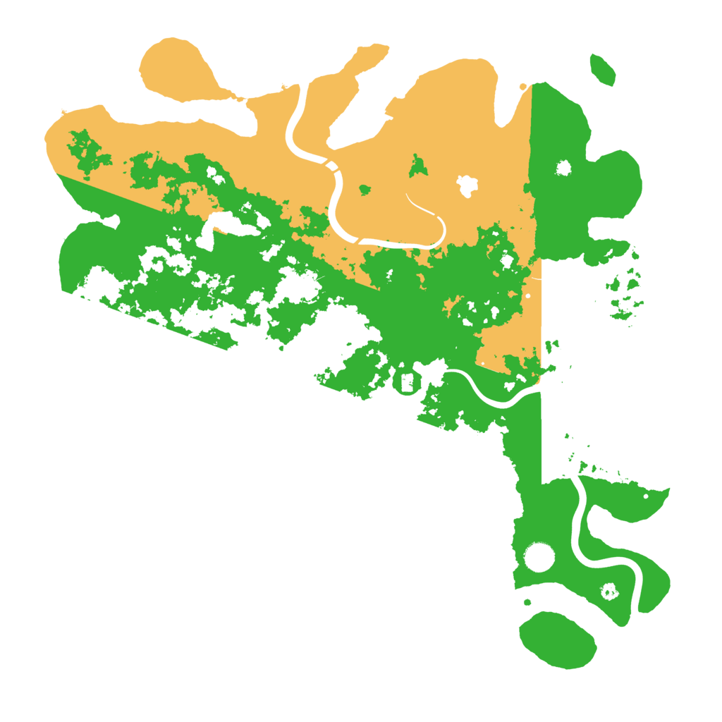 Biome Rust Map: Procedural Map, Size: 4250, Seed: 4292001