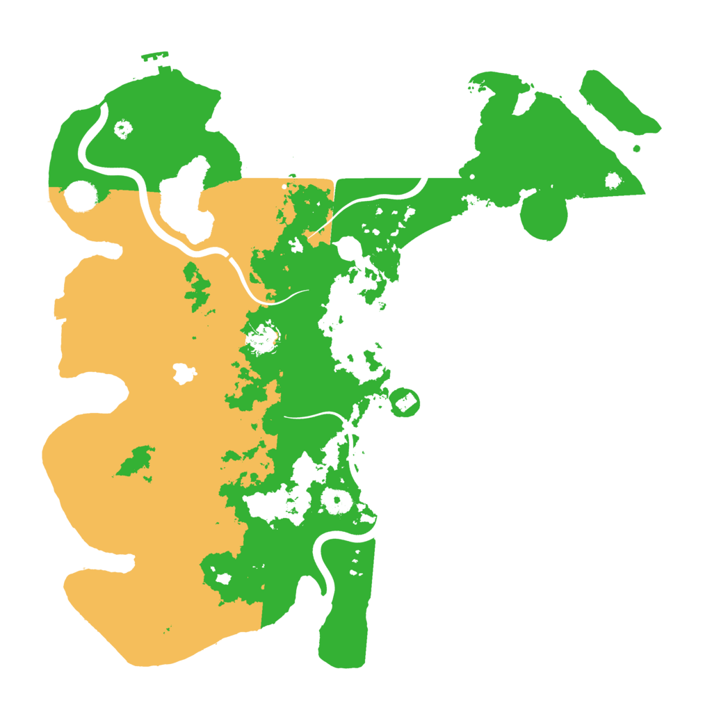 Biome Rust Map: Procedural Map, Size: 4000, Seed: 44257645