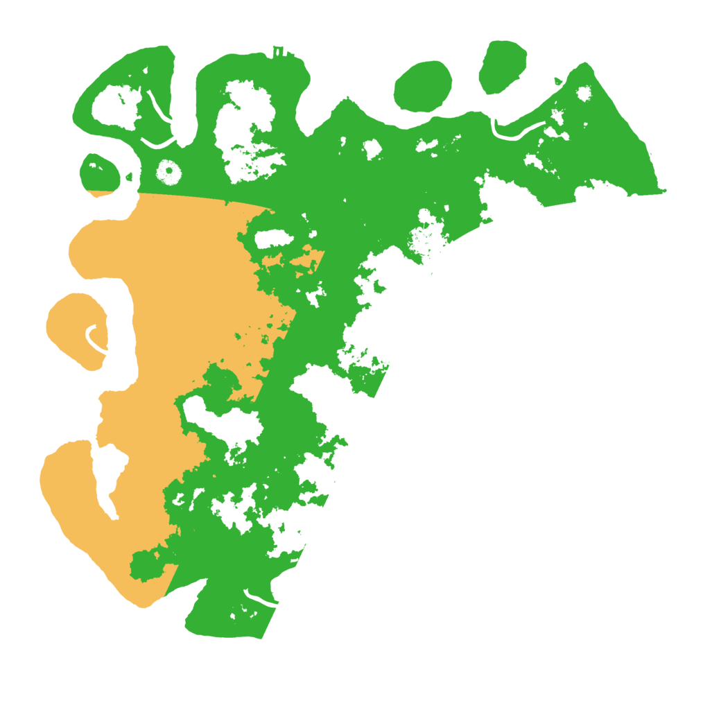 Biome Rust Map: Procedural Map, Size: 4345, Seed: 3000000