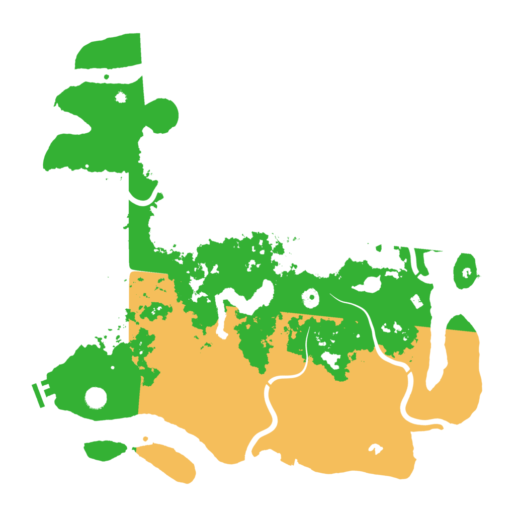 Biome Rust Map: Procedural Map, Size: 4200, Seed: 6000000