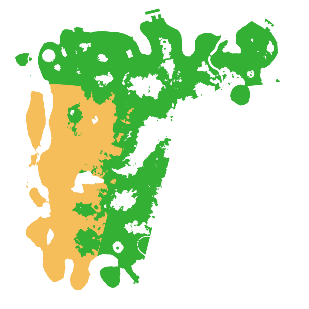 Biome Rust Map: Procedural Map, Size: 4250, Seed: 35500