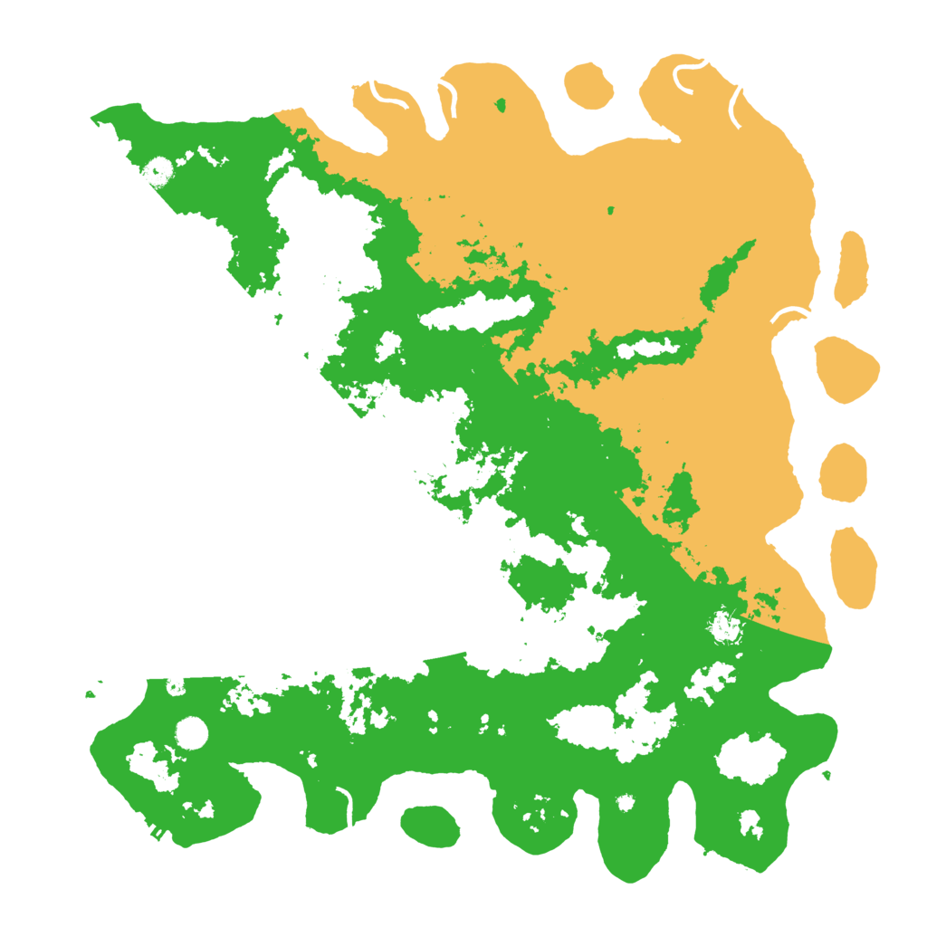 Biome Rust Map: Procedural Map, Size: 5000, Seed: 98534