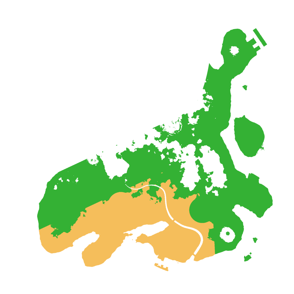 Biome Rust Map: Procedural Map, Size: 3000, Seed: 1717315747