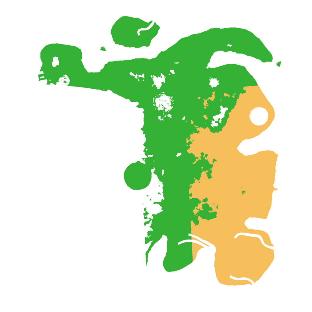 Biome Rust Map: Procedural Map, Size: 3000, Seed: 2468