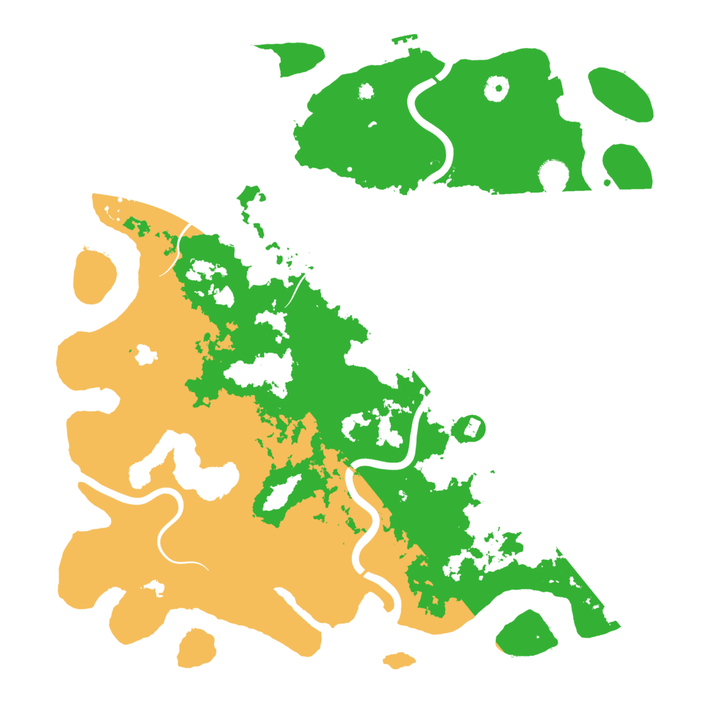 Biome Rust Map: Procedural Map, Size: 4200, Seed: 376202560