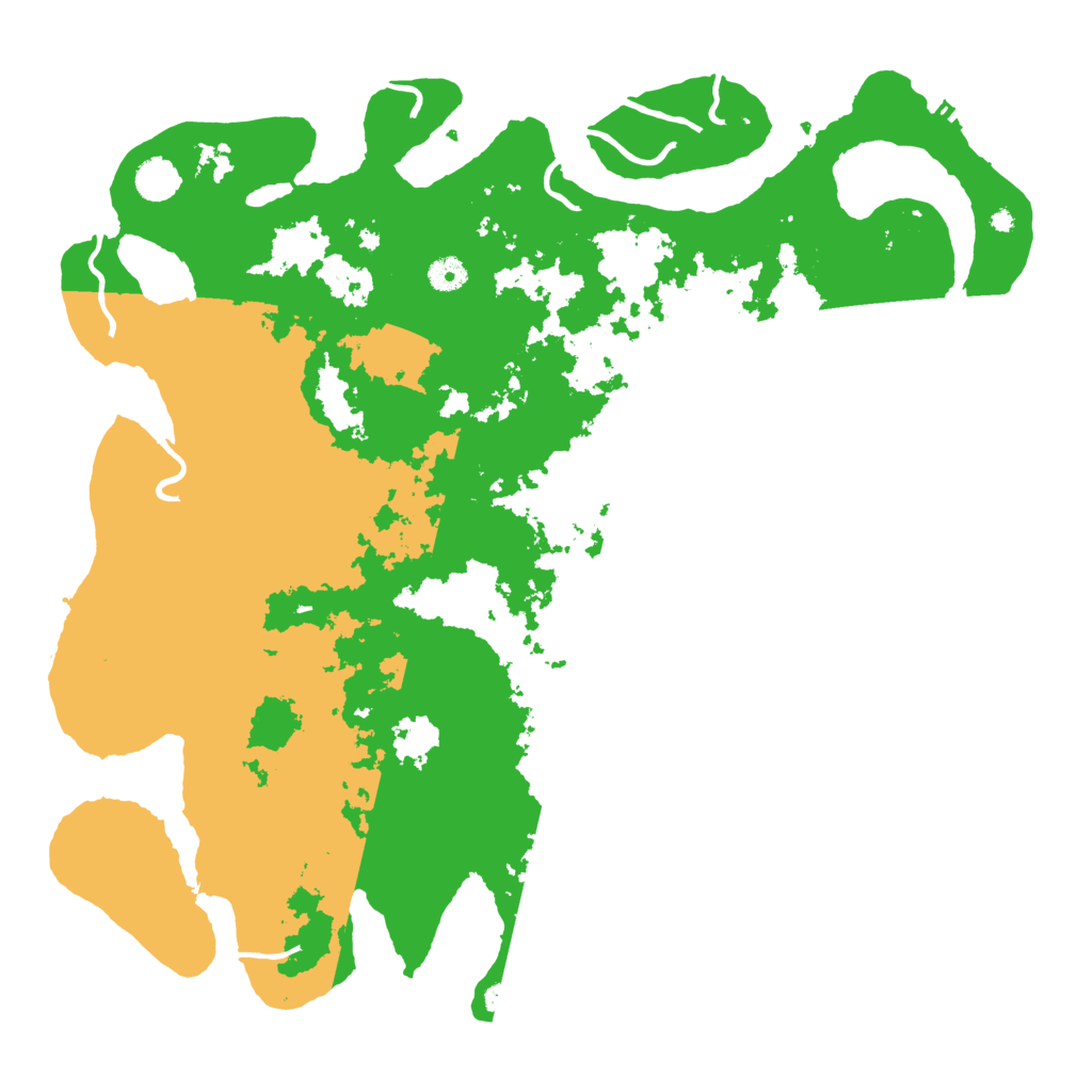 Biome Rust Map: Procedural Map, Size: 4500, Seed: 44000