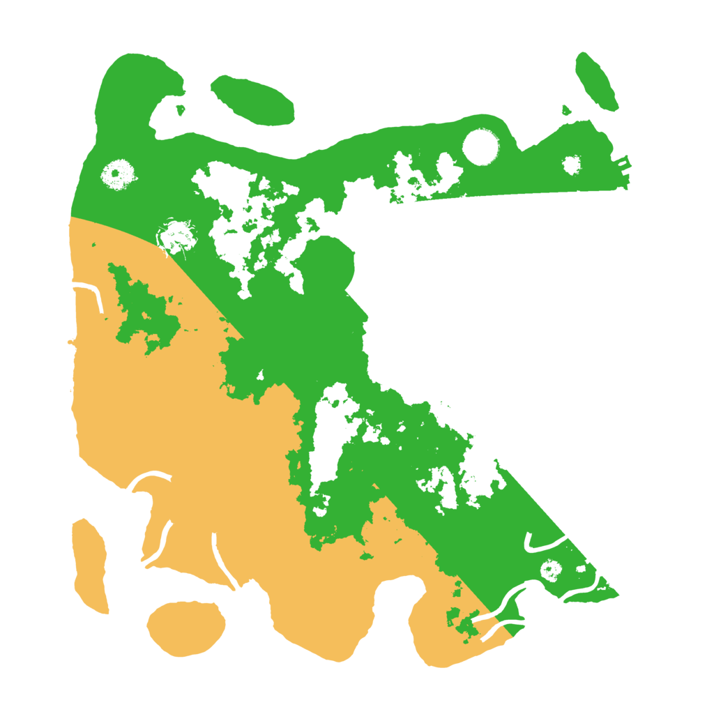 Biome Rust Map: Procedural Map, Size: 3500, Seed: 165723074