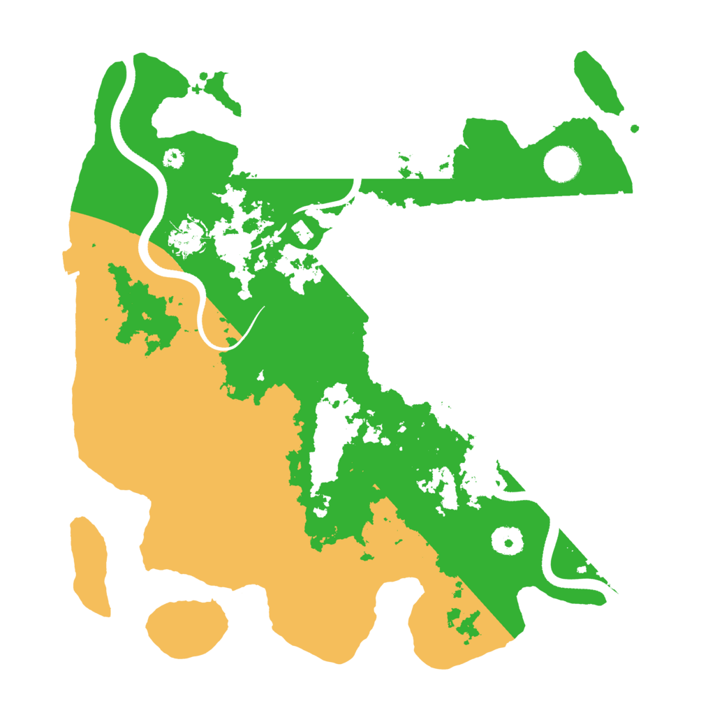 Biome Rust Map: Procedural Map, Size: 3500, Seed: 165723074
