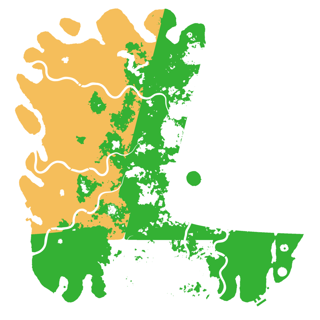Biome Rust Map: Procedural Map, Size: 6000, Seed: 1962