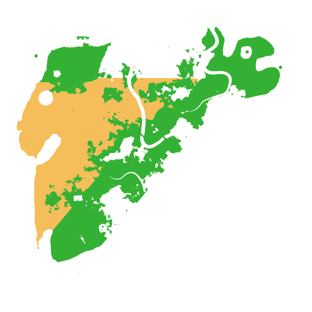 Biome Rust Map: Procedural Map, Size: 3800, Seed: 1400704802