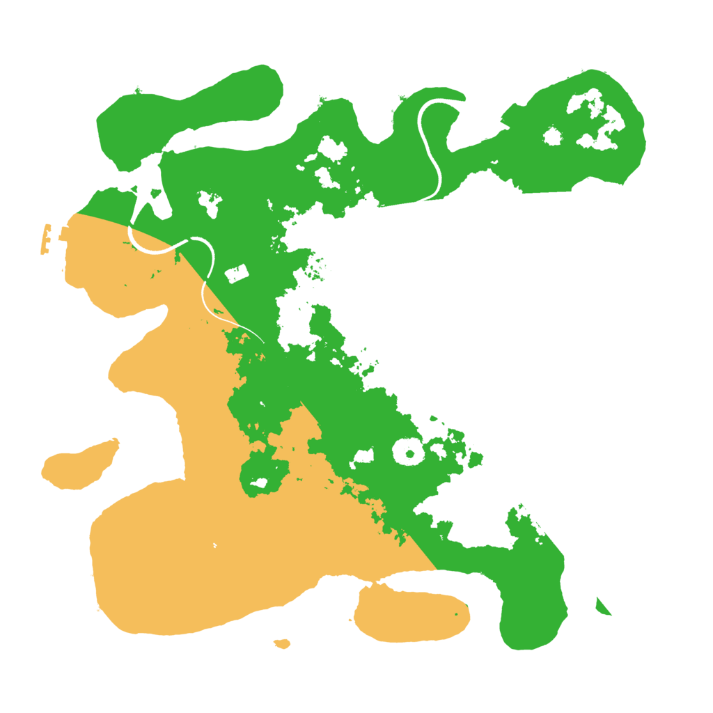 Biome Rust Map: Procedural Map, Size: 3510, Seed: 1337