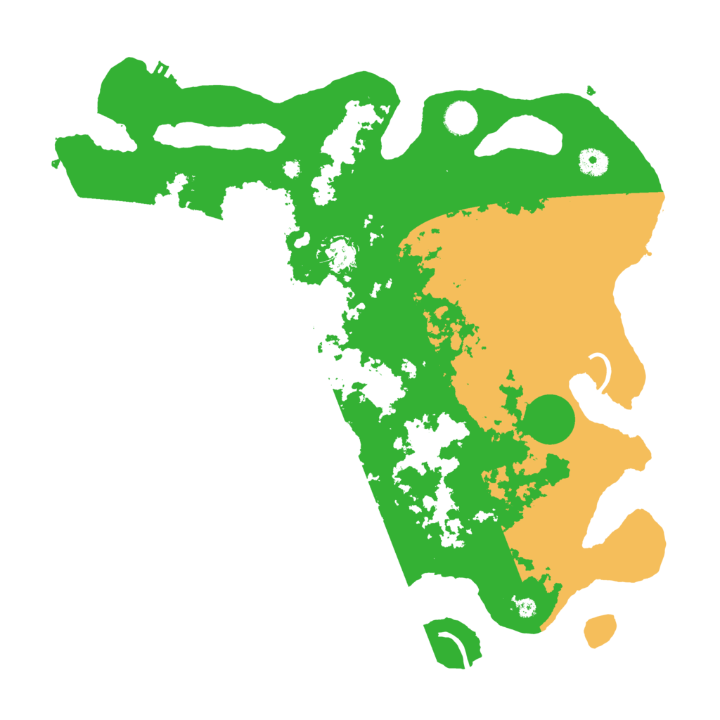 Biome Rust Map: Procedural Map, Size: 3800, Seed: 60000