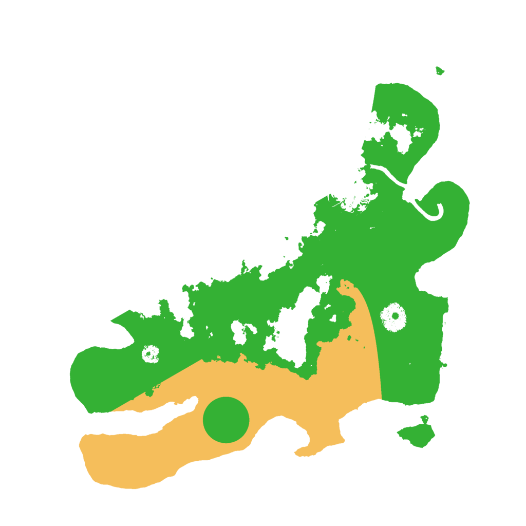 Biome Rust Map: Procedural Map, Size: 3000, Seed: 1189333698