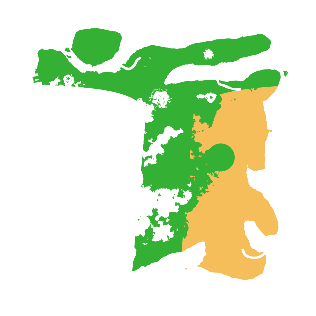 Biome Rust Map: Procedural Map, Size: 3000, Seed: 699007762
