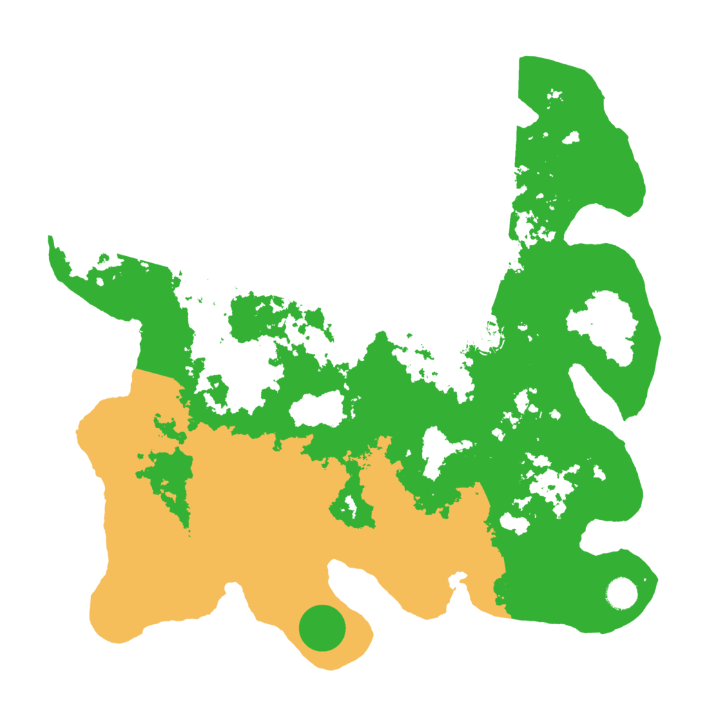 Biome Rust Map: Barren, Size: 4000, Seed: 970031134