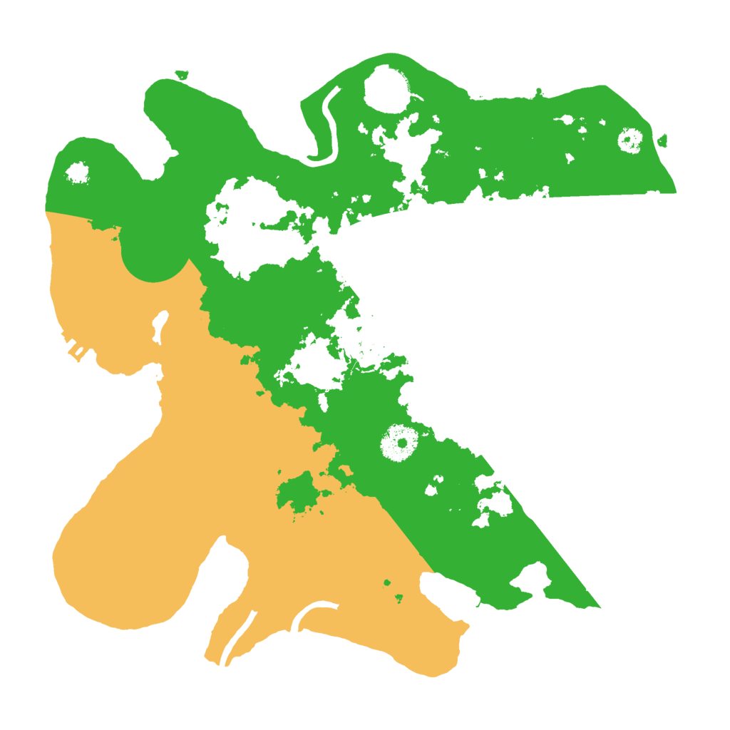 Biome Rust Map: Procedural Map, Size: 3000, Seed: 1943223288