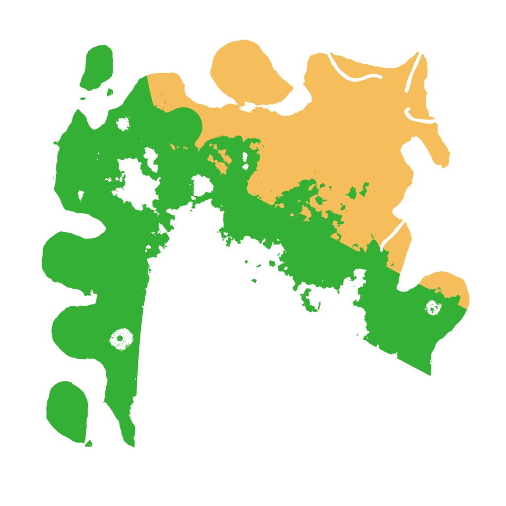 Biome Rust Map: Procedural Map, Size: 3500, Seed: 1777481774