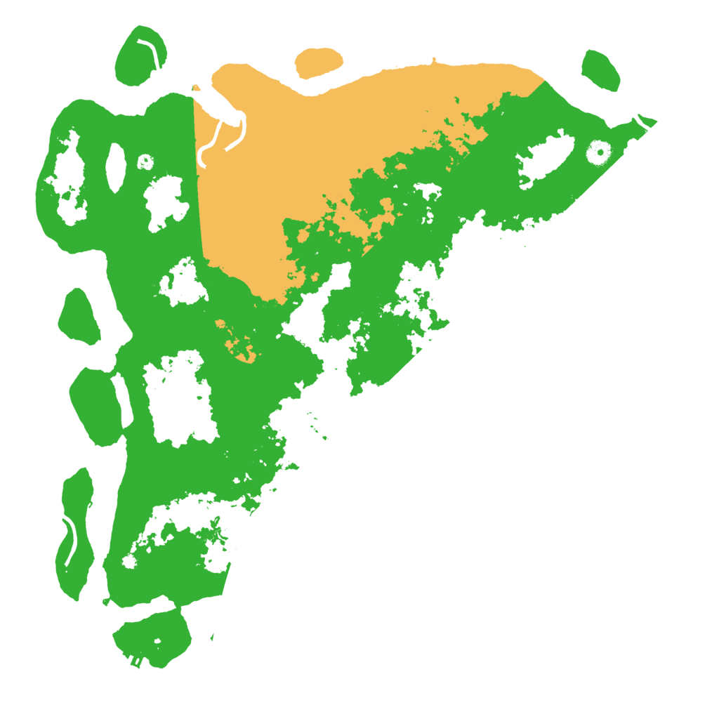 Biome Rust Map: Procedural Map, Size: 4500, Seed: 538153651