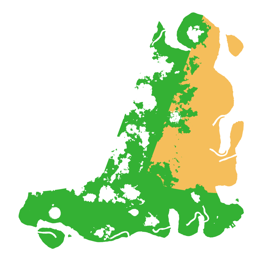 Biome Rust Map: Procedural Map, Size: 4000, Seed: 6516854