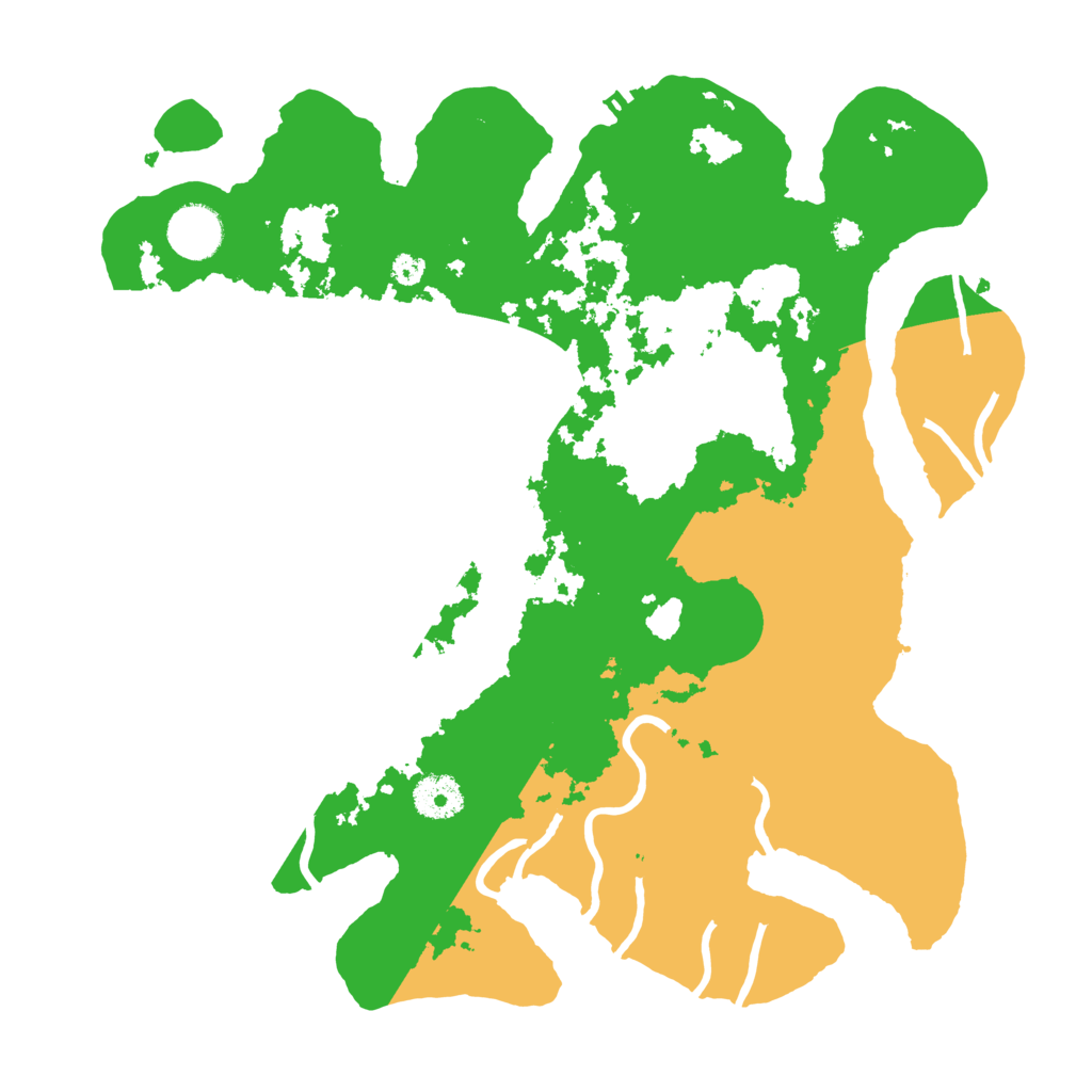 Biome Rust Map: Procedural Map, Size: 3500, Seed: 754549446