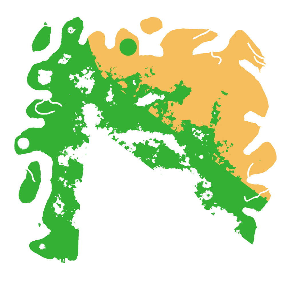 Biome Rust Map: Procedural Map, Size: 4500, Seed: 1744114044
