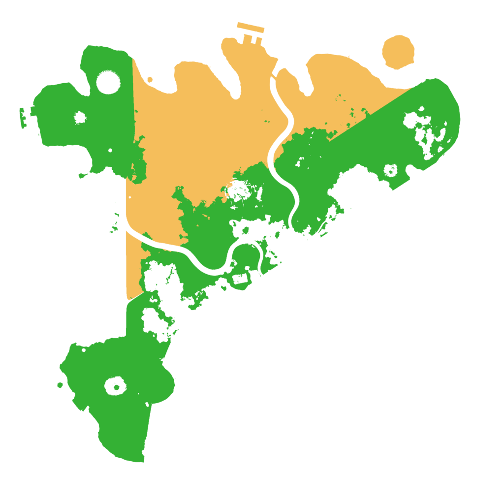 Biome Rust Map: Procedural Map, Size: 3750, Seed: 1112781051