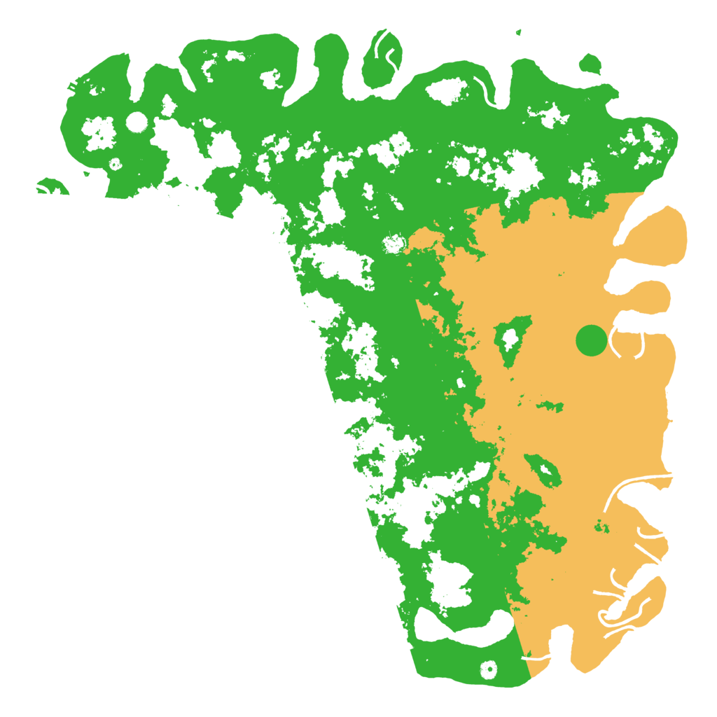 Biome Rust Map: Procedural Map, Size: 6000, Seed: 1905367473