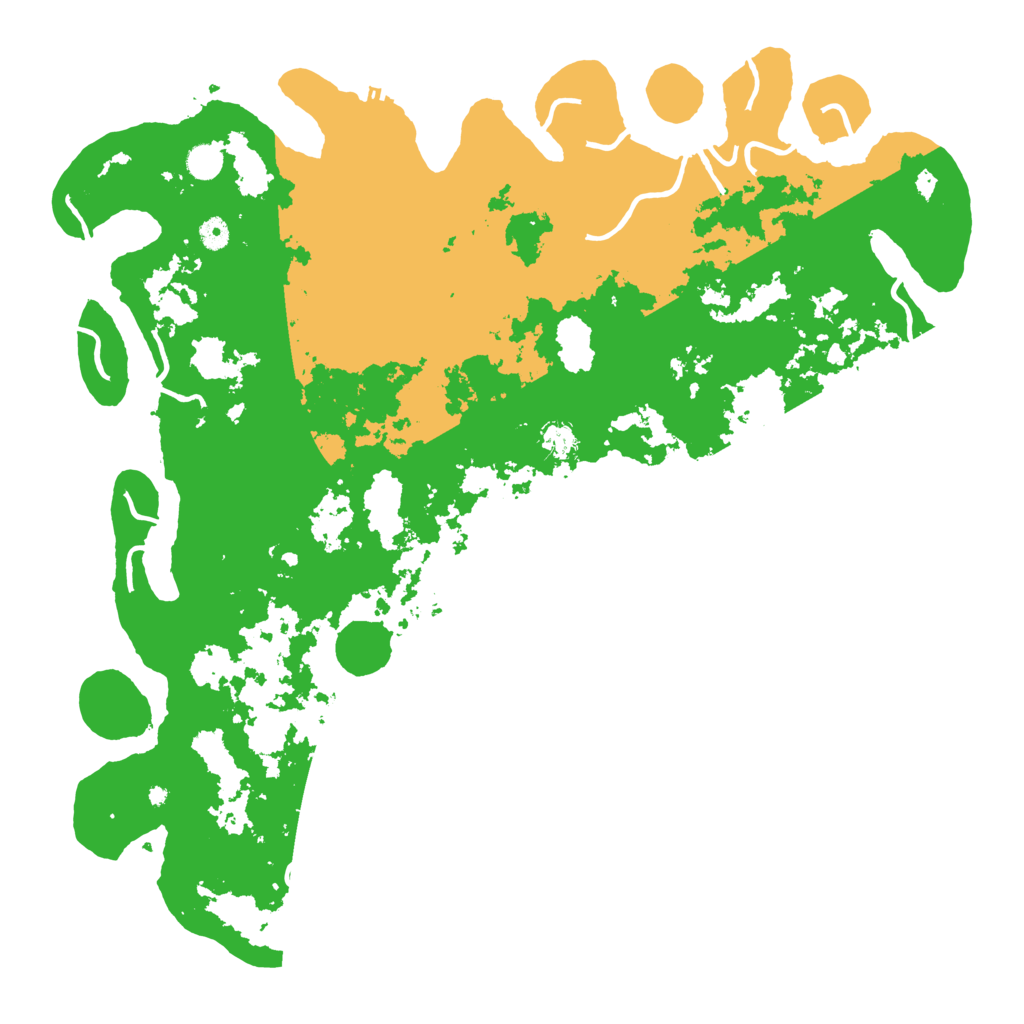 Biome Rust Map: Procedural Map, Size: 5000, Seed: 13307720