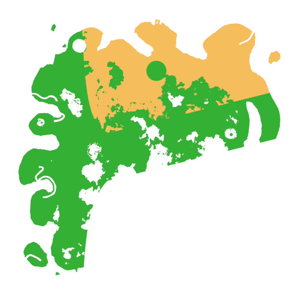 Biome Rust Map: Procedural Map, Size: 4050, Seed: 1307538152