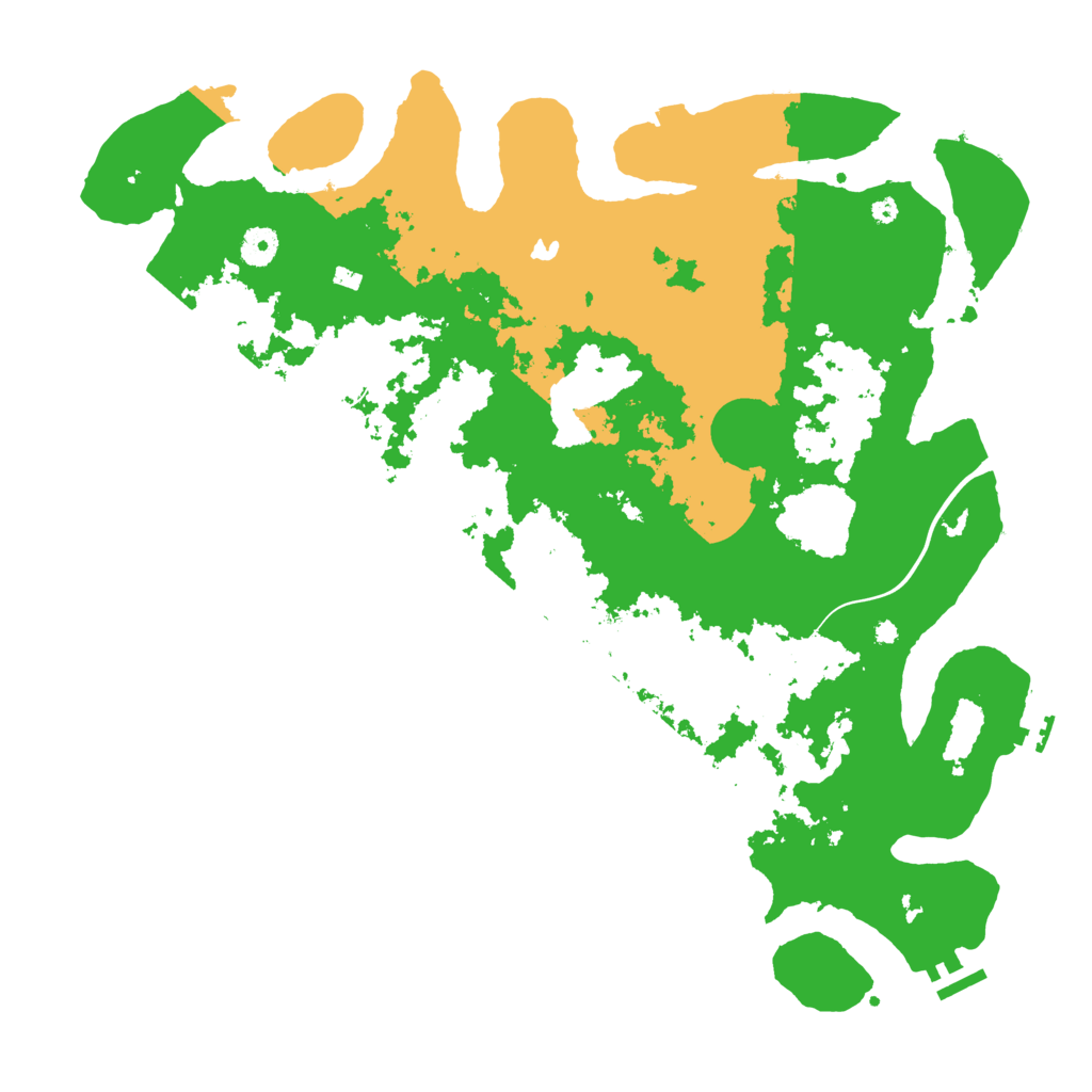 Biome Rust Map: Procedural Map, Size: 4250, Seed: 2123