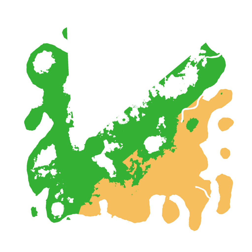 Biome Rust Map: Procedural Map, Size: 3500, Seed: 1594195354