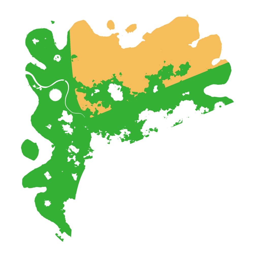 Biome Rust Map: Procedural Map, Size: 3750, Seed: 1611209492