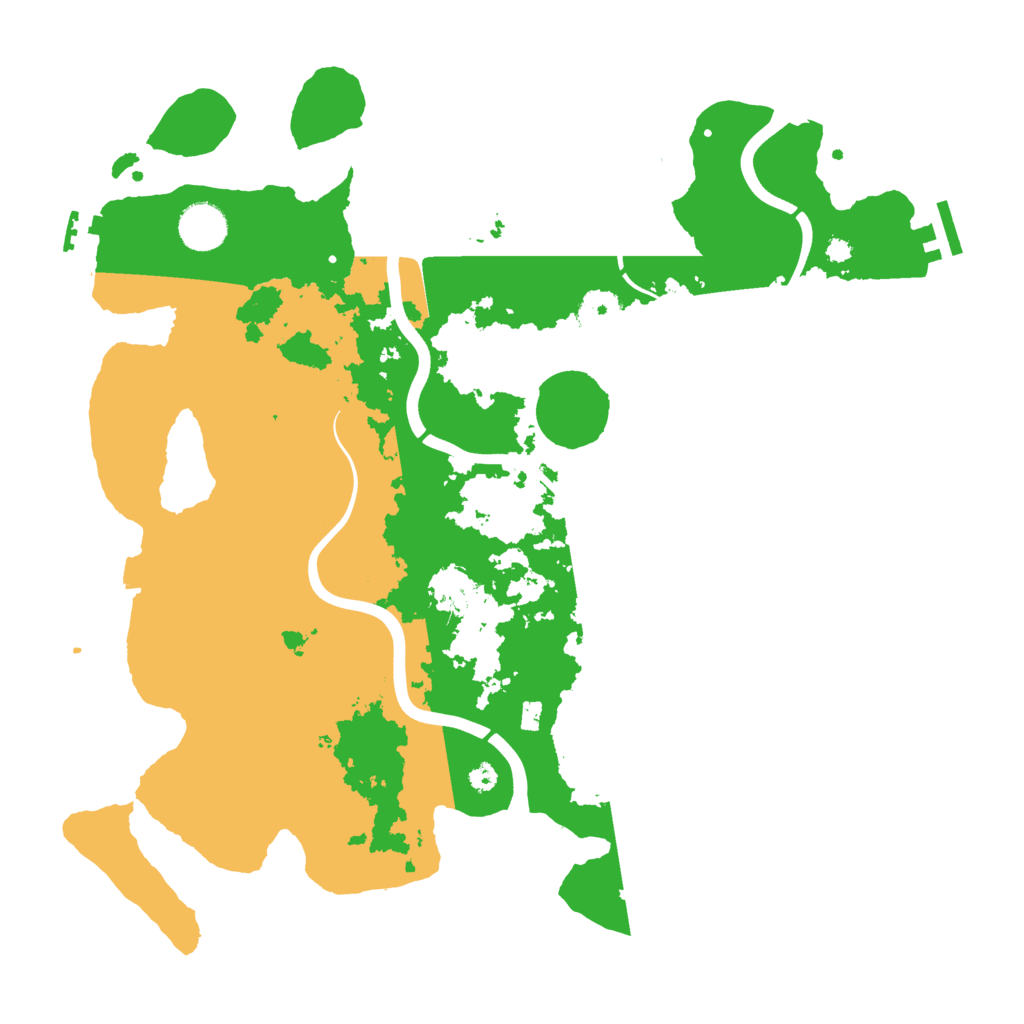 Biome Rust Map: Procedural Map, Size: 3750, Seed: 751653853