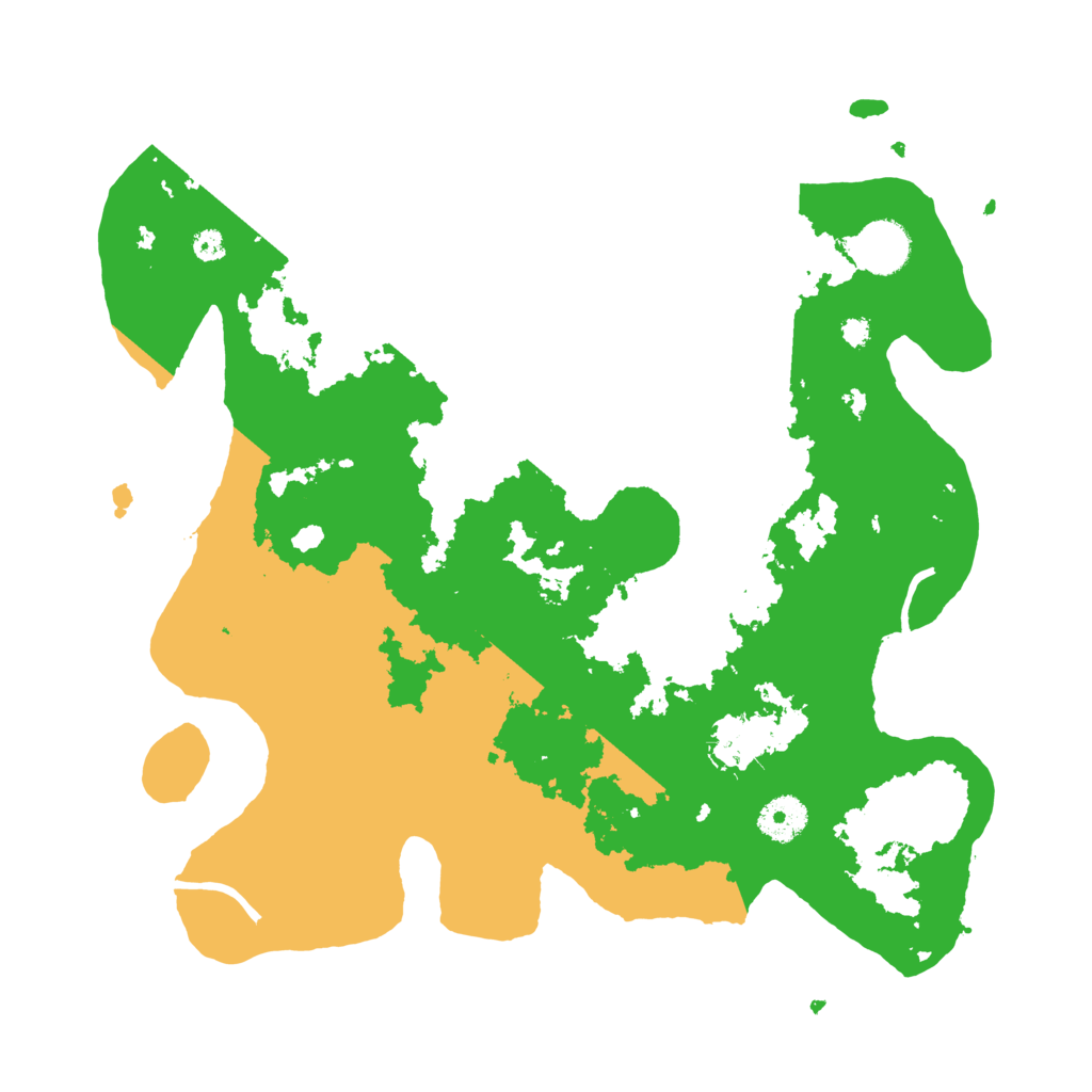 Biome Rust Map: Procedural Map, Size: 3550, Seed: 579839057