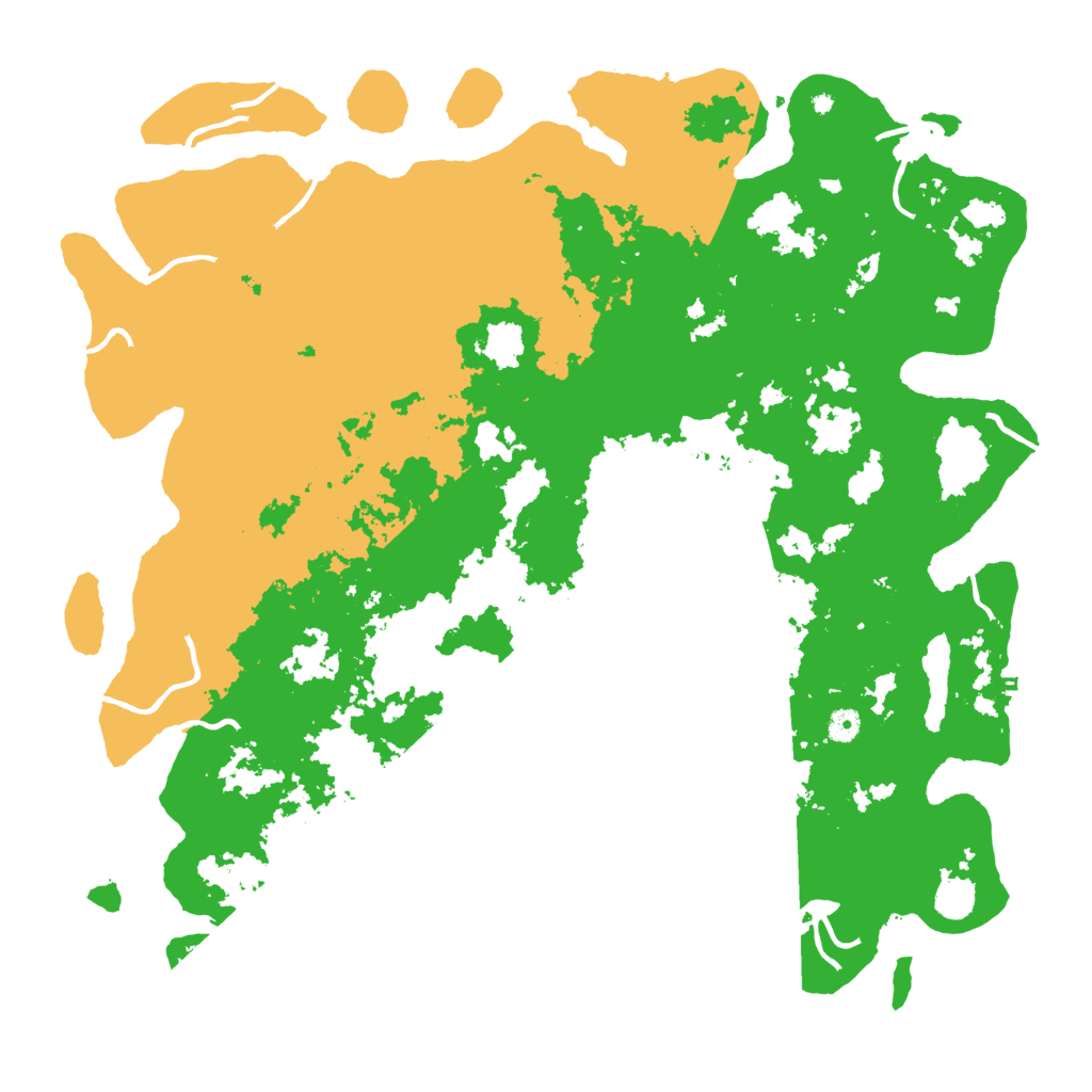 Biome Rust Map: Procedural Map, Size: 5000, Seed: 6618750
