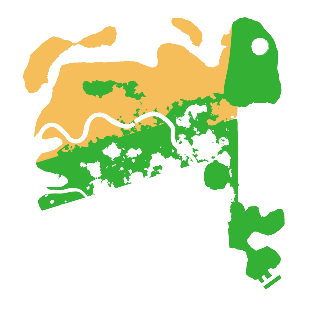 Biome Rust Map: Procedural Map, Size: 3250, Seed: 1873711