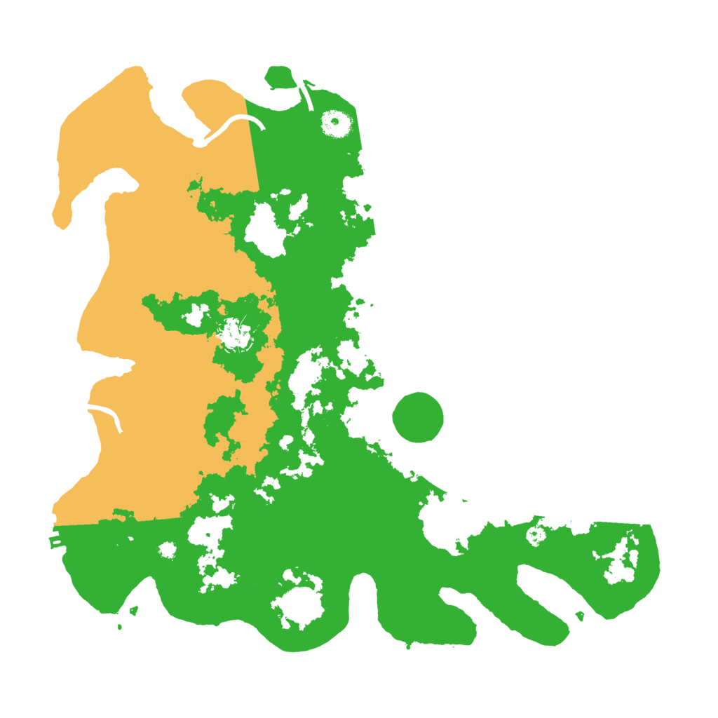 Biome Rust Map: Procedural Map, Size: 3800, Seed: 1868