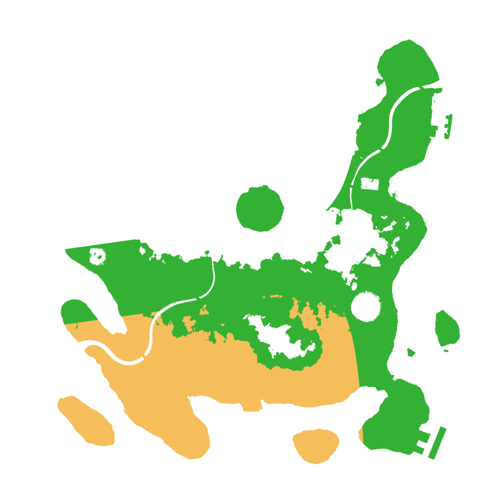 Biome Rust Map: Procedural Map, Size: 3000, Seed: 1954112956