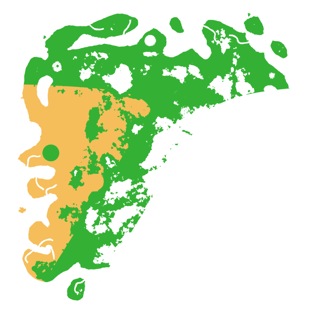Biome Rust Map: Procedural Map, Size: 5000, Seed: 509409309