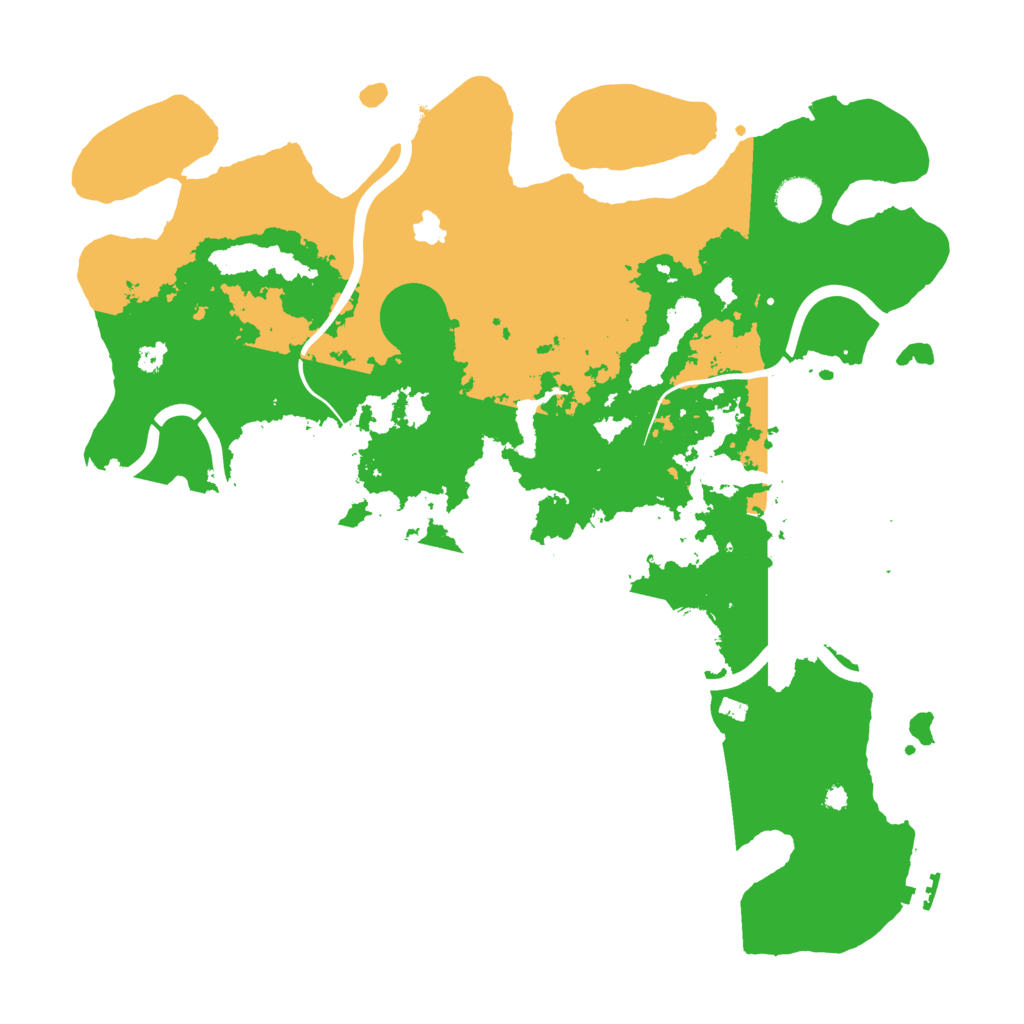 Biome Rust Map: Procedural Map, Size: 4000, Seed: 404804